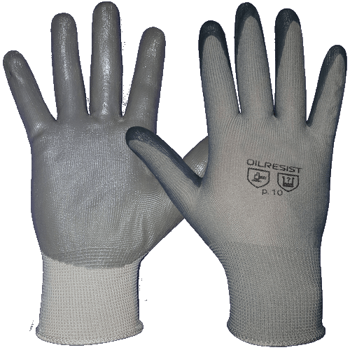 перчатки нейлоновые с нитриловым покрытием1