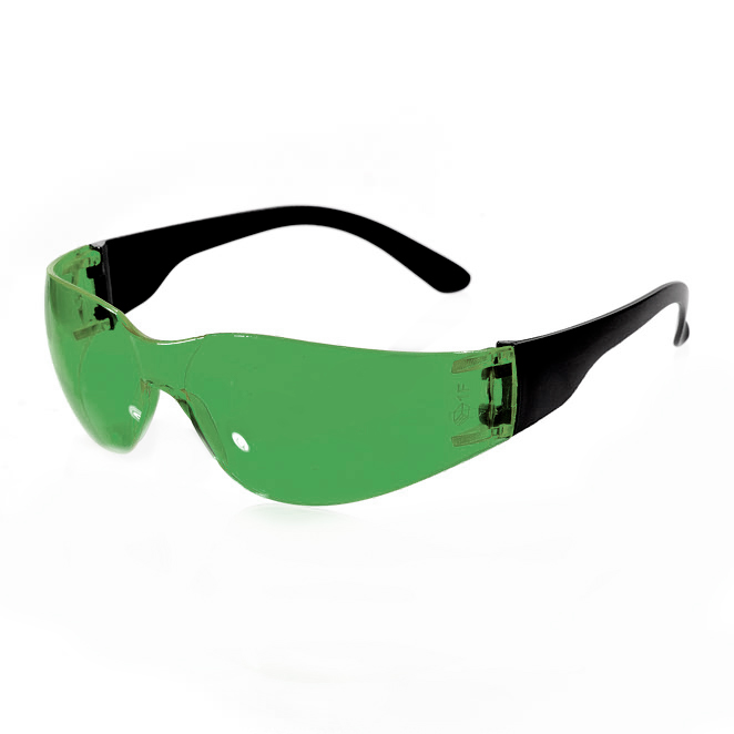 Очки защитные открытые тип Классик Тим зелёные